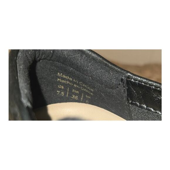 ALDO Cerquedaflex Black Ladies Oxford Shoes Size US 7.5 - Picture 9 of 9